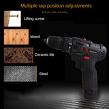 2023 New Electric Impact Wrench 220V Brushless Cordless Wrench Socket 12V Li-ion Battery Hand Drill Installation Power Tools