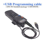 BAOFENG DM-5R-3800 Upgraded FM Radio Digital Walkie Talkie DMR Tier1/2 Portable Radio Dual Band Digital/Analog FM Transceiver