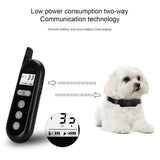 Rechargeable Dog training collar electric shock vibration sound 3 modes IP67 for small to large dog training supplies