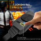 GS3 Virtual 7.1 Channel Sound Card Converter Adapter External USB 3.5mm Headset Stereo for PC Desktop Notebook