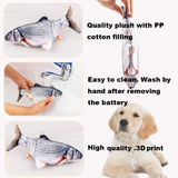 Interactive Dogs Toy Funny Electric Wiggling Fish for Dogs Pet Toothbrush Chew Training Puppy Toy Fit For All Pets Dog Molar Toy