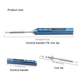 SQ001 STM32 Mini Smart portable 65W soldering station electric soldering iron weldding tool with TS iron tip no-original TS100