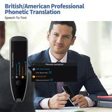 X5 Scanning Dictionary Pen 3.5 Inch Large Screen Smart Voice Text Scanning Translator Business Travel Device 112 Languages