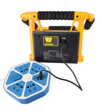 Powerful LED Work Light Searchlight Rechargeable Spotlight Flashlight Floodlight Waterproof Work Lights Foldable Emergency Light