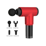 Rechargeable Massage Gun Professional Deep Tissue Handheld Massager 8 Heads  6 Adjustable Modes LED Display Massager for neck