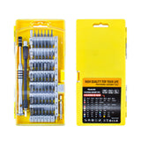 1 Set Orange/Yellow Mini Screwdriver Kit For Repairing All Kinds Of Fine Parts Asy To Carry And Use Screwdrive