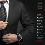 Smart Watch W5 Bluetooth Call 1.3 Inch IP67 Waterproof Heart Rate Monitor Men's Watch Wristwatch For Huawei Watch Android