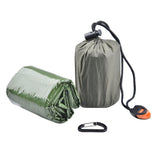 For Camping Outdoor Lightweight First Aid Mini Portable Thermal Waterproof Emergency Sleeping Bag With Survival Whistle Durable