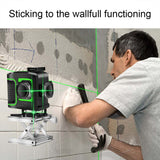 12 Lines 3D Green Laser Levels Self Leveling 360 Horizontal and Vertical Cross Super Powerful Green Laser Beam Line