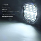 4x4 Truck Offroad 7Inch 300W Offroad LED Work Light Bar 105W 4WD ATV UTV SUV Round Spotlight Vehicle Car Work Lamp for 4WD