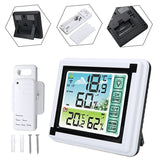 1Pcs LCD Weather Station Temperature meter Humidity Monitor Digital Thermometer Hygrometer For Home Office