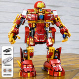 MOC Iron Beasts Steel RC Robot Model Bricks DIY APP Remote Control Motorized Electric Robot Building Blocks Toys for Kids Gifts