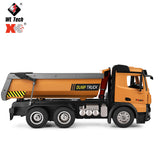 WLTOYS 14600 1:14 4WD RC Car Remote Control 2.4G Radio Control RC Car Toy Dirt Dump Truck Engineering Series Load Dump Truck Toy