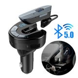 Car MP3 Player Bluetooth FM Modulator Audio Player Wireless Headset Handfree Modulator Music Player USB Charger
