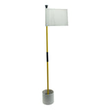 Golf Flag Golf Hole Cup Flag Stick 3 Section  Backyard Practice Golf Putting Green Flagstick