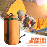 4 Colors Sleeping Bag Ultralight Waterproof Cotton Sleeping Bag Nature Hike Summer Hiking Nylon Storage Bag For Camping Travel
