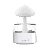 Mushroom Rain Air Humidifier Electric Aroma Diffuser Rain Cloud Smell Distributor Relax Calming Water Drops Sounds Night Lights