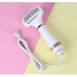 2 In 1 Pet Hair Dryer Portable Home Pet Grooming Cat Hair Comb Dog Fur Blower Smart Adjustable Temperature Pet Dryer And Comb