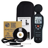 Sound Level Meter with Data Record Function High Accuracy Measuring 30dB-130dB with Backlit Display Compact Professional