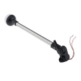16 inch Marine Boat All-Round Anchor 360 Degree LED Navigation Stern Pole Lights with Base for Fishing Boats Yacht Pontoon