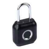 Smart Biometric Fingerprint Door Locks Waterproof USB Rechargeable Door Lock, Keyless Fingerprint Padlock For Luggage Suitcase