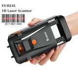 Eyoyo EY-024 Phone Back Clip Bluetooth Scanner Portable Barcode Reader Data Matrix Code 1D CMOS QR PDF417 Android Laser Scanner