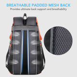 Outdoor Camping Lightweight Backpack Water-resistant Hiking Bags Climbing Cycling Traveling Trekking Daypack Bag