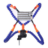 Table Clamp Third Helping Hand Soldering Holder Tool Soldering Station Flexible Arm PCB Holder for Soldering Welding Repair Tool