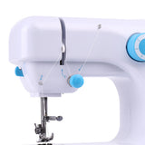 INNE Sewing Machine Mini Portable Household With Multiple  Patterns Night Light Electric Multifunction 2-Speed 505 727