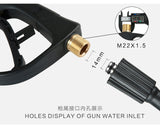 High Pressure Water Guns 3000PSI Quick Connection Adapter Car Washing Guns Pressure Water Jet Cleaning Tools Car Washer Guns