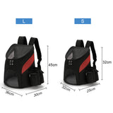 Travel Pet Dog Backpack Portable Breathable Carrier bag for puppy dog cat animals Folding Mesh bags Outdoor product