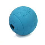Pet Dog Snack Feeding Toy Food Soft Food Leaking Ball Food Leakage Food Control Interactive Dispensing Rubber Ball Chew Toys
