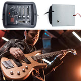 Guitar Pickup Piezo Pickup 3 Band Preamp Equalizer Piezo Digital Tuner Pickup for Acoustic Guitar