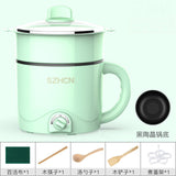 220V Mini Multifunction Electric Cooking Machine Household Single/Double Layer Hot Pot Multi Electric Rice Cooker Non-stick Pan