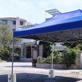 2X Outdoors Gazebo Tent Weight Feet Drum Fill With Water Or Sand White