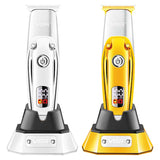 Full Metal Professional Body Hair Trimmer For Men Beard Stubble Hair Clipper Electric Edge Hair Cutter Machine Rechargeable