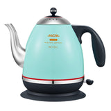Retro Electric Kettle 304 Stainless Steel Household appliances 1.5L Portable Travel Water Boiler 1500W European style Coffee pot
