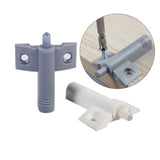 10PCS Gray White Kitchen Cabinet Door Stop Drawer Soft Quiet Close Closer Damper Buffers For Furniture Hardware