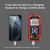 301C T-RMS Digital Intelligent Multimeter with Backlight LED Flashlight NCV Direct Current AC Voltage Current Resistance