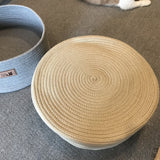 Hand Braided Rope Cat Nest Four Seasons General Cat Scratching Board Woven Cool Dog Bed House Grinder Claw Sofa Pet Product