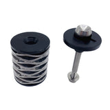 Dropship-Folding Bicycle Modified CNC Titanium Alloy Rear Shock Absorber Bike Metal Spring Rear Shock Absorber for Brompton