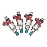 4 PCS Car Fuel Injectors for       Pickup  22RE 2.4L 2325035040 23209-35040 Oil Petrol Fuel Injector