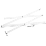 50cm Scale Folding Ruler Pantograph Copy Rluer Drawing Enlarger Reducer Tool