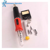 Self-Ignition 10-in-1 Gas Soldering Irons Cordless Welding Torch Kit Tool HS-1115K