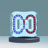 Relieve Stress Rotating Magic Bean Intelligence Cube Creative Decompression Children Educational Learning Mini Puzzle Brain Toy