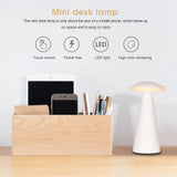 Dimmable LED Table Lamp Modern Touch Dimmable Mini Desk Lamp 2W Table Lamps for Bedroom Bedside Living Room Night Llights
