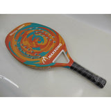 Camewin Adult Professional Carbon Beach Tennis Paddle Racket Soft EVA Face Raqueta With Bag