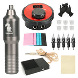 Tattoo Machine Kit LCD LCD Digital Screen 18V Tattoo Power Cartridges Needle Professional Complete for Tattoo Beginners Artist
