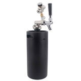 Complete 3.6L/115OZ Mini Keg System Tailgating Camping Picnic Party Portable Taproom Mini Keg Dispenser Kegerator Kit
