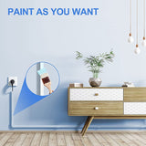 One-Cord Channel Cable Concealer,CMC-03 Cord Cover Wall Cable Management System,Cable Hider Raceway Kit for Power Cord